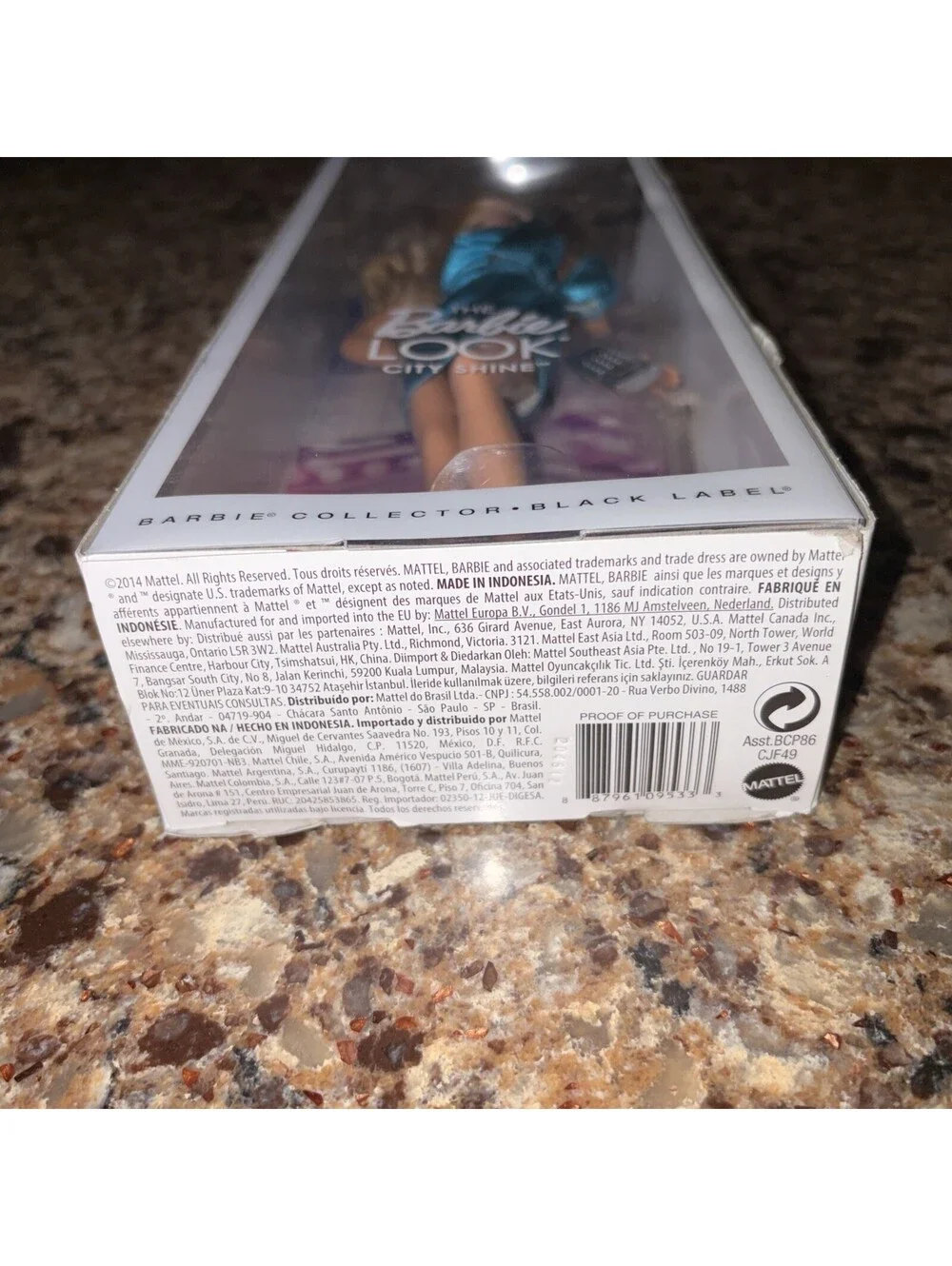 The Barbie Look, City Shine Black Label Doll-Mattel 2014-Ultra Rare